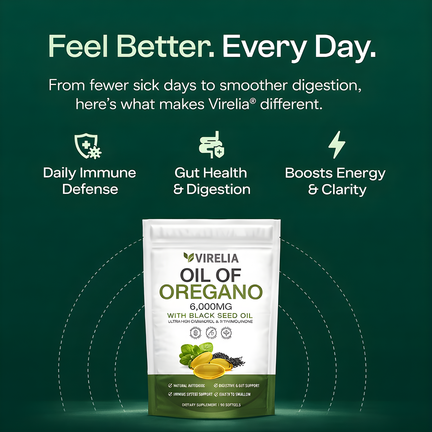 Virelia Oil Of Oregano Softgels